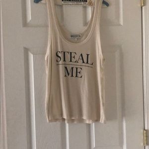 Wildfox Steal Me Tank